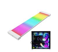 Fuuxtci Câble PC, bande A- Câble d'extension de câble PC pour bande ARGB, Atx RGB 24p/3x8 broches pour carte mère et accessoires informatiques