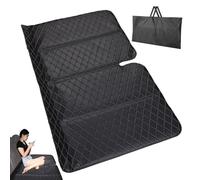 Fuuxtci Matelas De Lit De Voiture Non Gonflable,Matelas De Voiture Non Gonflable, Matelas de lit de coffre de voiture extérieur, Lit pliant portatif de siège arrière de voiture, extension de voyage de