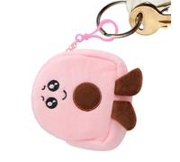 Fuuxtci Pochette à Monnaie en Peluche d'avocat, Porte-Monnaie en Peluche d'avocat,Petit Portefeuille Porte-Monnaie en Peluche Fruit de Dessin animé | Pendentif de Sac en Peluche d'avocat à la Mode
