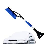 Fuuxtci Raclette Grattoir À Glace pour Voiture - Brosse À Neige 2 en 1 pour Automobile - Accessoires Automobiles Portables pour Entretien Hivernal Sécurité Conducteur