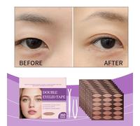 Fuuxtci Redresseur de Paupières | Bandes Double Paupière Imperméables - 360 Autocollants Instantanés pour Maquillage Sortie Photo Scène Voyage Quotidien Fête Travail