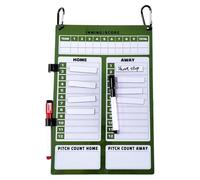 Fuuxtci Tableau de Baseball pour Entraîneurs - Cartes Magnétiques de Démonstration Réutilisables - Ardoise Double Face avec Guide d'Enseignement pour Entraînement Sportif en Extérieur et