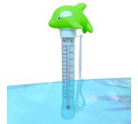 Fuuxtci Thermomètre flottant de piscine, testeur de température de l'eau pour piscines, facile à lire et sans éclats, accessoire de bain pour et adultes