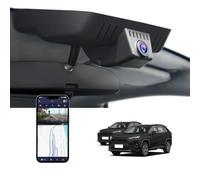 FUVYMYT Caméra de tableau de bord avant 4K pour Toyota RAV4 LE Limited Premium XLE TRD Hybrid 2019-2021 et RAV4 Prime 2021-2024 (modèle A) (sans trou d'aération), installation facile, style OEM
