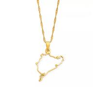 FUWIND Collier Pendentif Bijoux Allemagne Voiture Style Course Route Nurburgring Pendentif Colliers pour Femmes Filles Bijoux Noël Date d'anniversaire Cadeau