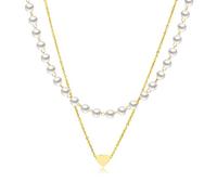 FUWIND Collier Pendentif Bijoux Colliers Multicouches clavicule chaînes Mode Coeur pendentifs Collier pour Femmes Bijoux Tour de Cou Anniversaire la fête Cadeau