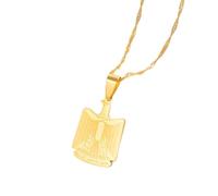 FUWIND Collier Pendentif Bijoux Colliers Pendentif Aigle égyptien pour Hommes Femmes Bijoux Couleur Or Symbole égyptien Noël Date d'anniversaire Cadeau