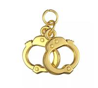 FUWIND Collier Pendentif Bijoux Menottes Breloques Pendentif pour Collier Bracelet Fait Main Vintage décoration pour la Fabrication de Bijoux découvertes Anniversaire la fête Cadeau