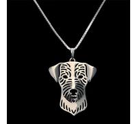 FUWIND Collier Pendentif joaillerie Bijoux Pet Pendentif Colliers Jack Russell Terrier pour Femmes Noël Anniversaire Parti Cadeau