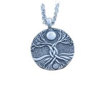 FUWIND Collier Pendentif joaillerie Collier Arbre de Vie avec chaîne Noël Anniversaire Parti Cadeau