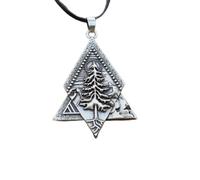 FUWIND Collier Pendentif joaillerie Collier de pin Bijoux d’extérieur Noël Anniversaire Parti Cadeau