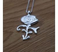 FUWIND Collier Pendentif joaillerie Trendy Prince Symbol Rose Necklace Fashion Party pour Femme Noël Anniversaire Parti Cadeau