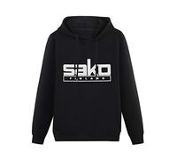 fuwo Hooded Sako Rifles Oy Firearm Long Sleeve Sweatshirts Black XXL