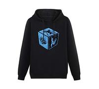 fuwo Hooded Starcraft II Jeux Gamers Taille Long Sleeve Sweatshirts Black L