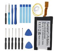 Fuworance 200mAh 3.7V EB-BR365ABE Batterie de Remplacement Compatible avec Samsung Gear Fit 2 Pro SM-R365 GH43-04770A Montre connectée Batterie Li-Polymère Grande capacité avec kit de réparation
