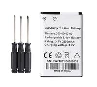 Fuworance 2500mAh 3.7V 361-00053-00, 361-00053-04, 010-11599-00, 010-11654-03 Batterie de Rechange Compatible avec Garmin Alpha 200/200i/300/300i/Montana 600/600T/600t Camo/650/650T/680T GPS Batterie
