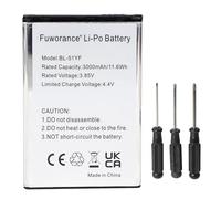 Fuworance 3000mAh 3.85V BL-51YF Batterie Compatible avec LG G4 H540T H631 H634 H740 H810 H811 H815T H8185K H818T H819 K600Y LGLS770ABB LS770 LS991 MS63 P1s VS986 VS999 X Mach X190 Stylus Note Pro