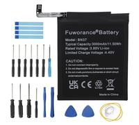 Fuworance 3000mAh 3.85V BN37 Batterie de Remplacement Compatible avec Xiaomi Redmi 6/6A M1804C3DG M1804C3DH M1804C3DI M1804C3CG M1804C3CH M1804C3CI Téléphone Li-ION Batterie + Ensemble d’Outils
