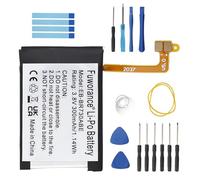 Fuworance 300mAh 3.8V EB-BR730ABE Batterie de remplacement compatible avec Samsung Galaxy Gear S2 3G SM-R730 SM-R735 GH43-04538B Montre connectée Batterie li-ion rechargeable avec la boîte à outils