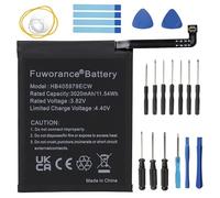 Fuworance 3020mAh 3.82V HB405979ECW Batterie de Remplacement Compatible avec Huawei Y6 2017/P9 Lite Mini 2017/Y6 Pro 2017/Y5 2019/Nova/Y5 2018/Y6 2019 Téléphone Intelligent Batterie avec kit d’Outils