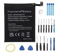 Fuworance 3200mAh 3.82V HB386280ECW Batterie de Remplacement Compatible avec Huawei Honor 9/P10 VTR-L09 VTR-AL00 VTR-TL00 VTR-L29 STF-AL00 STF-AL10 STF-TL10 STF-L09 Téléphone Li-ION Batterie +Outils