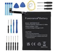 Fuworance 3340mAh 3.82V HB356687ECW Batterie de Remplacement Compatible avec Huawei P30 Lite/Mate 10 Lite/Honor 7X/Honor 9i/Nova 2 Plus/Nova 4e/Nova 2S/Mate SE/Maimang 6 Téléphone Li-ION Batterie
