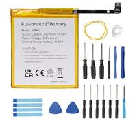 Fuworance 3500mAh 3.8V KR40 Batterie de Rechange Compatible avec Motorola Moto One Vision, One Action, XT1970, XT2013-4, SB18C43601, SB18C43602 Téléphone Intelligent Mobile Batterie li-ION