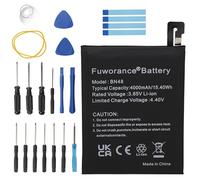 Fuworance 4000mAh 3.85V BN48 Batterie de Remplacement Compatible avec Xiaomi Redmi Note 6 Pro M1806E7TG M1806E7TH M1806E7TI Téléphone Mobile Smartphone Rechargeable Li-ION Piles Une Trousse Outils