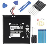 Fuworance 4550mAh 3.7V Batterie Compatible avec Nintendo Switch 2017 HAC-001, HAC-003, HAC-A-BPHAT-C0, HAC-S-JP/EU-C0 Console de Jeu Batterie Li-ION de Remplacement avec des Outils de Réparation