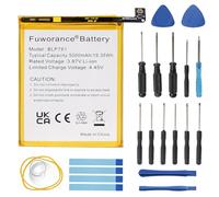 Fuworance 5000mAh 3.87V BLP781 Batterie de Rechange Compatible avec Oppo A72 4G CPH2067/ A52 PDAM10, CPH2069/ A92 CPH2059 Téléphone Mobile Smartphone Li-ION Batterie +Kit d'outils