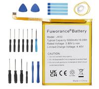 Fuworance 5000mAh 3.87V LZ50 Batterie de Remplacement Compatible avec Motorola Moto G 5G Plus/G100/XT2075/XT2075-1/XT2075-2/XT2075-3 Téléphone Mobile Lithium-ION Batterie avec Une boîte à Outils
