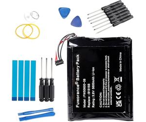 Fuworance 5600mAh 3.8V B15169 Batterie de Rechange Compatible avec Ring Stick Up Cam/Video Doorbell 1 Sonnette Caméra Haute Capacité Lithium-ION Batterie avec Outil de réparation