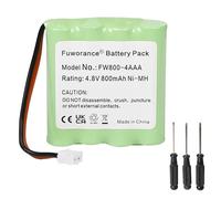 Fuworance 800mAh 4.8V Batterie Compatible avec GLOBUS Elite SI/Duo TENS NiMH Electrostimulation Batterie