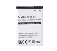 Fuworance Batterie Li-ION Rechargeable 1050 mAh pour téléphone Siemens Gigaset SL910, SL910A, SL910H DECT V30145-K1310K-X447, V30145-K1310K-X447-0-HY, V30145-K1310-X447 3.7 V/3,89 Wh