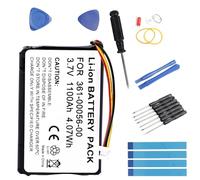 Fuworance GPS Batterie Compatible avec Garmin Drive 50 LM, Drive 51LMT-S, DriveSmart 5 LMT, Nuvi 30, Nuvi 50LM, Nuvi 52, Nuvi 52LMT, Nuvi 55LMT 361-00056-00 + Repair Tool 1100mAh Li-ION Battery