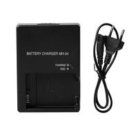 Fuworance MH-24 8.4V Appareil Photo Chargeur de Batterie EN-EL14 EN-EL14A Compatible avec Nikon D3100 D3200 D3300 D3400 D3500 D5100 D5200 D5300 D5500 D5600 P7000 P7100 P7700 P7800 Chargeur Rapide