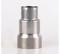 FUWQEPA Adaptateur Cheminée, 1 Pièces Tuyau Réduction D'extension Grande Tête À Petite Tête Connecteur Tube Réducteur Tuyau Fumée Acier Inoxydable(7cm~5cm)