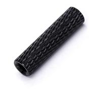 FUWQEPA Entretoise Aluminium M3, 10 Pièces, Fixation Goujon Pilier À Colonne Ronde Moletée 15/16/20/22/23/25/27/30mm(M3x50 Black)