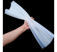 FUWQEPA Feuille De Caoutchouc De Silicone, 1 Pièce, Feuille De Silicone Translucide for Four À Presser sous Vide, Tapis en Silicone Résistant À La Chaleur(200x200x8mm)