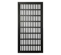 FUWQEPA Grilles Ventilation, 1 Grille D'aération Rectangulaire Alliage D'aluminium for Garde-Robe, 100 Mm Large(100x400mm)