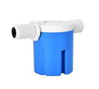 FUWQEPA Robinet Bille Flottant, Vannes Contrôle Automatique du Niveau d'eau, Interrupteur À Flotteur Piscine Tour Réservoir D'installation Interne(Side Water Intake,DN25 1")