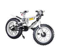 Fuwraixis Blocs de Construction pour vélo 229 pièces Jouet de Construction pour vélo Tout Terrain Jouets éducatifs Décoration pour la Maison et Le Bureau Cadeau d'anniversaire