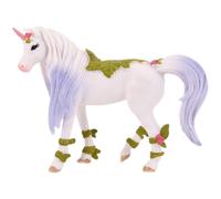 Fuwraixis Jouets Licorne Floral, Cheval Elfe des Contes de fées européens, Simulation de modèles d'animaux mythologiques, adaptés aux Enfants de 3 Ans et Plus Cadeaux