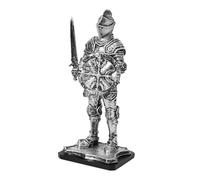 Fuwraixis Statue d'un Soldat médiéval, Sculpture du Guerrier Spartiate, Ornement Chevalier Vintage, Artisanat créatif en résine, Décoration de Jardin Bureau à Domicile