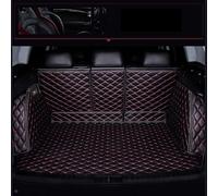 FUWUDI Tapis de Coffre Arrière Adapté, Bac de Coffre pour Ford Puma St 2020-2023 2024, Voiture Cuir Tapis de Coffre Cargaison Tapis de Doublure, Auto Accessories,Black Red