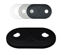 FUX 1 Pc Cache Tuyau Rosace Radiateur 18mm Noir - Rosace Double pour Coffrage PVC