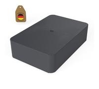 FUX 100 Pcs. cales de vitrage en plastique 60 x 40 x 15mm entretoises cale fenetre, cale meuble plaque, cales lambourdes menuiserie carrelage (épaisseur: 15mm)