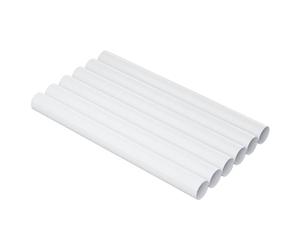 FUX Lot de 2 Revêtements de Tuyau de Chauffage, Diamètre 15 à 18 mm, Longueur 200 mm, Couvercle et Isolation pour Tuyaux