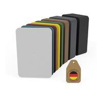 FUX 40 Pcs. Jeu de cale de vitrage en plastique 60 x 40 x 1,5-20mm Kit d'entretoises cale fenetre, cale meuble plaque, cales lambourdes menuiserie carrelage