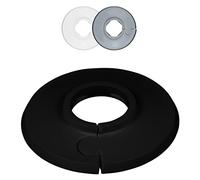 FUX Lot de 6 rosettes simples pour tuyau de chauffage, 8 à 60,3 mm, pour chauffage, cache tuyau, rosaces de recouvrement, habillage, rosace pour radiateurs, polypropylène dans des couleurs spéciales